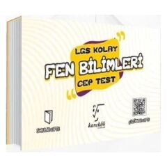 Karekök LGS Fen Bilimleri Kolay Cep Test Karekök Yayınları