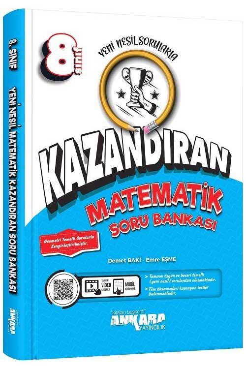 Ankara Yayıncılık 8. Sınıf Matematik Kazandıran Soru Bankası
