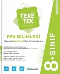 Pruva Akademi 8. Sınıf Fen Bilimleri Teke Tek Soru Bankası