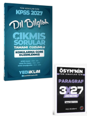 Yediiklim 2027 KPSS Dil Bilgisi Çıkmış Sorular Konularına Göre+ EVP Akademi Paragraf