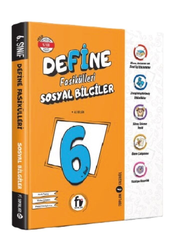 Fi Yayınları Maarif Model 6. Sınıf Define Sosyal Bilgiler Konu Anlatımlı Fasikülleri