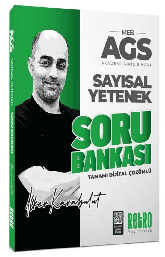 Retro 2026 MEB-AGS Sayısal Yetenek Soru Bankası Çözümlü - İlker Karabulut Retro Yayıncılık