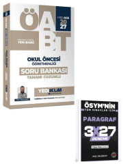 Yediiklim 2027 ÖABT MEB-AGS Okul Öncesi Öğretmenliği Soru Bankası Çözümlü+ EVP Akademi Paragraf