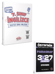 Editör 2027 7. Sınıf İngilizce Poster Konu Anlatımı+ EVP Akademi Paragraf