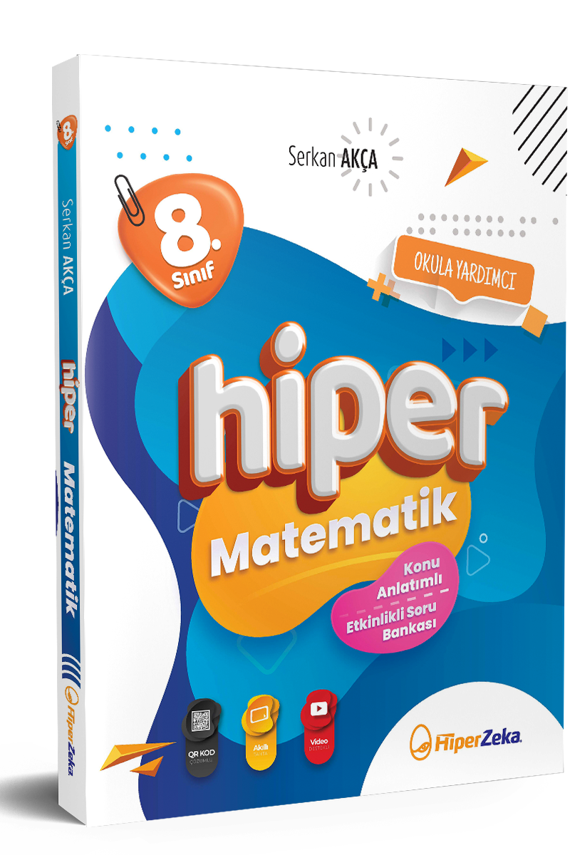 Hiper Zeka LGS 8. Sınıf Hiper Matematik Konu Anlatımlı & Etkinlikli Soru Bankası