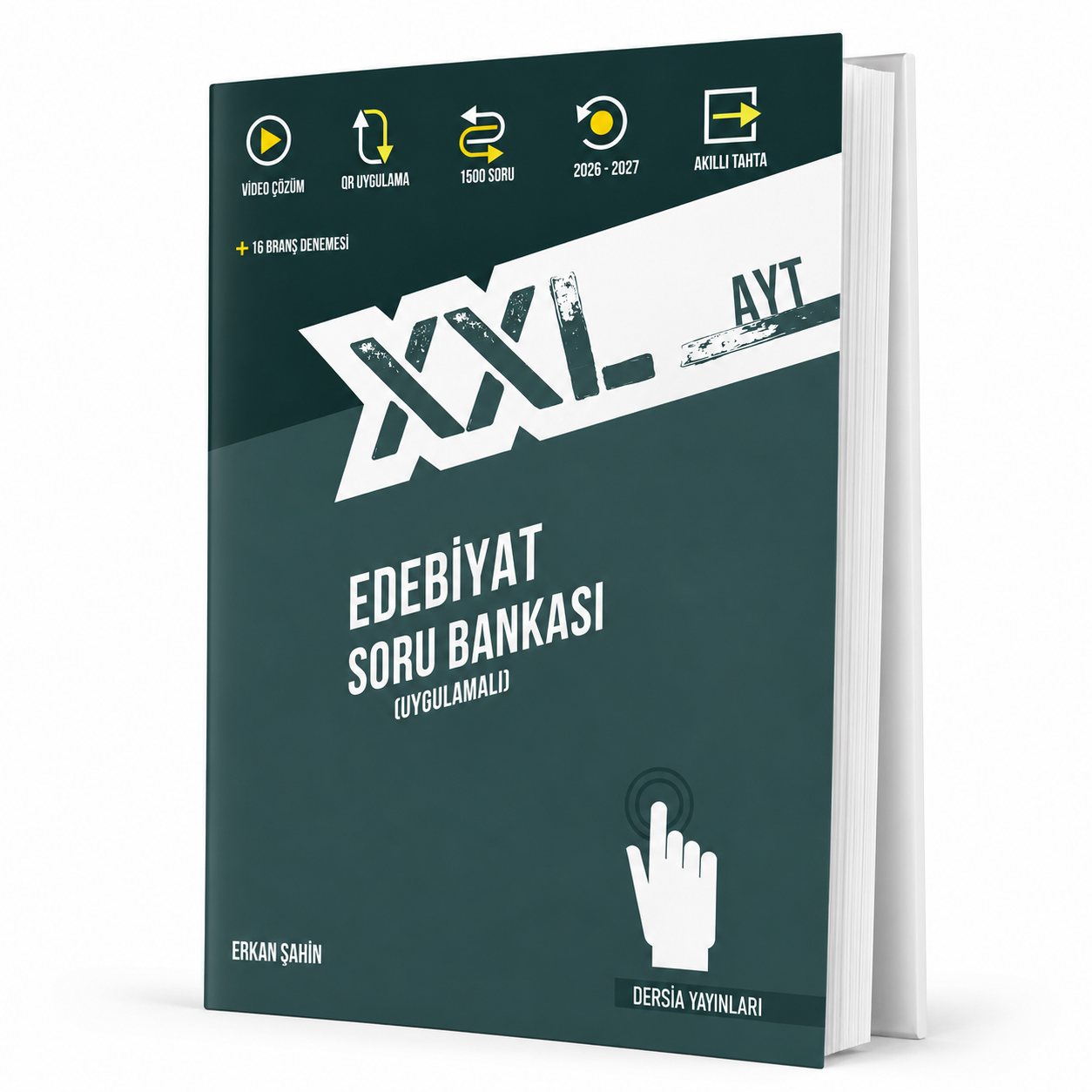 Dersia Yayınları AYT XXL Edebiyat Uygulamalı Soru Bankası Güncel Baskı