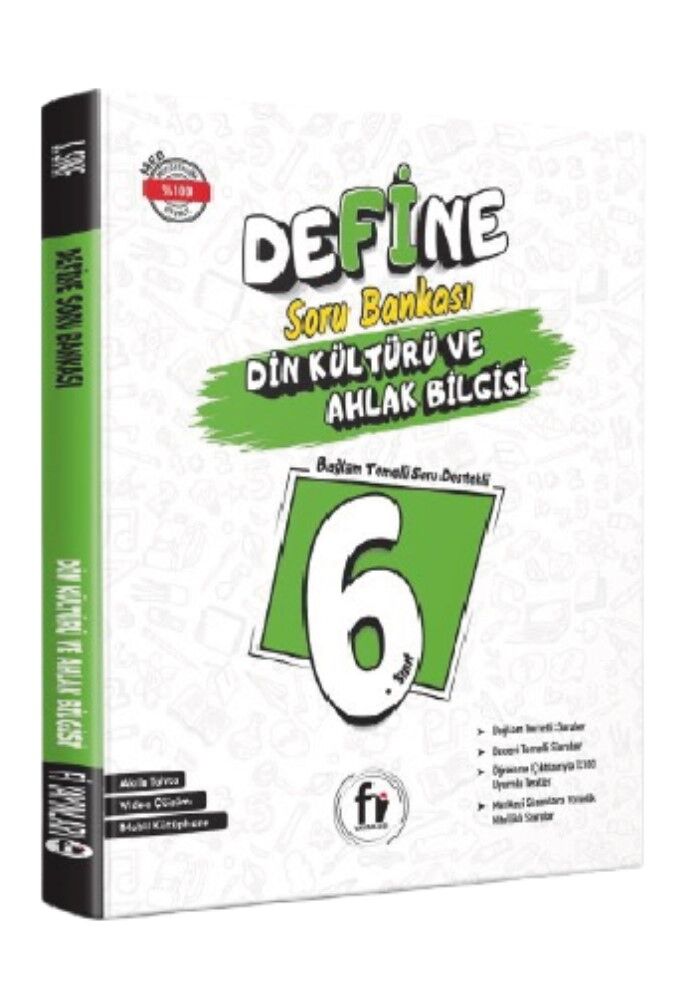 6. Sınıf Maarif Model Define Din Kültürü Soru Bankası Fi Yayınları