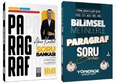 Retro + Yönerge 2026 KPSS ALES DGS TYT AYT Bilimsel Metinlerle Paragraf Soru Bankası 2 li Set - Aker Kartal Retro + Yönerge Yayıncılık