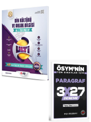 Ulti 2027 6. Sınıf Din Kültürü ve Ahlak Bilgisi Haftalık Ödev Föyleri+ EVP Akademi Paragraf