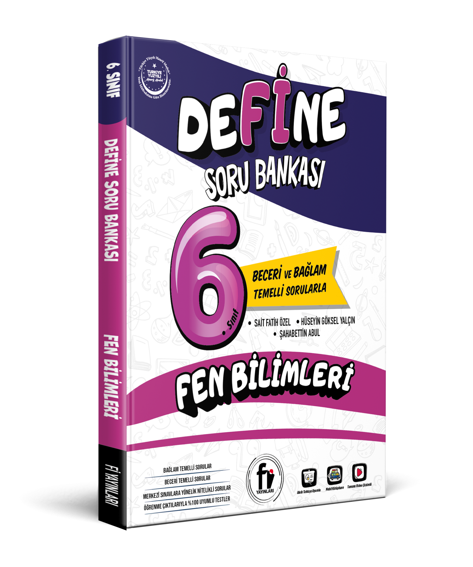 Fi Yayınları 6.SINIF DEFİNE FEN BİLİMLERİ SORU BANKASI