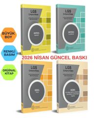 LGS 2026 Çalışma Kitabı LGS de Çıkmış Sorular ve MEB Örnek Sorular 4 lü Set