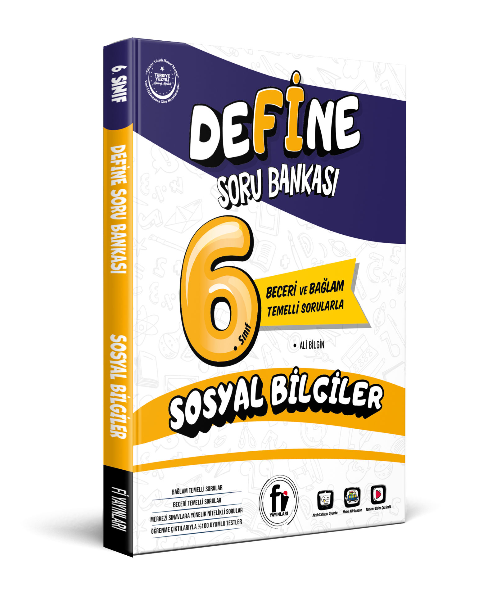 Fi Yayınları 6.SINIF DEFİNE SOSYAL BİLGİLER SORU BANKASI