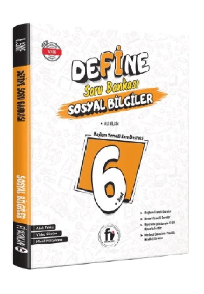 Fi Yayınları 6. Sınıf Maarif Model Define Sosyal Bilgiler Soru Bankası