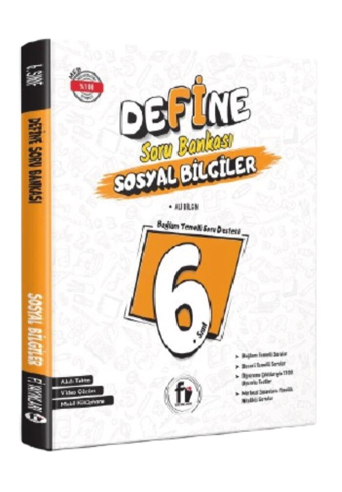 Fi Yayınları 6. Sınıf Maarif Model Define Sosyal Bilgiler Soru Bankası