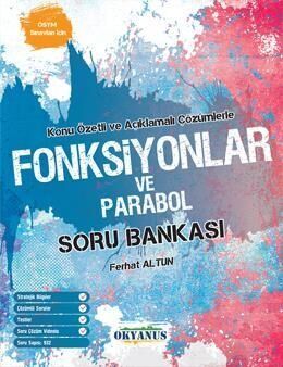 Okyanus Yayınları AYT Fonksiyonlar ve Parabol Soru Bankası