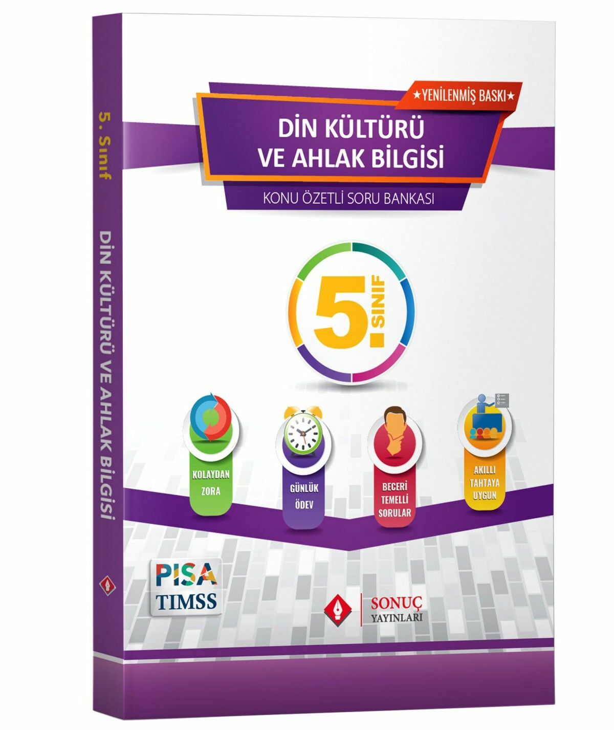 Sonuç Yayınları 5.Sınıf Din Kültürü Ve Ahlak Bilgisi Konu Özetli Soru Bankası