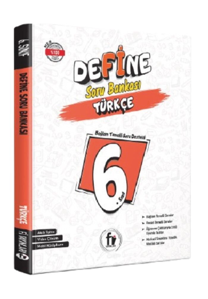 Fi Yayınları 6. Sınıf Maarif Model Define Türkçe Soru Bankası