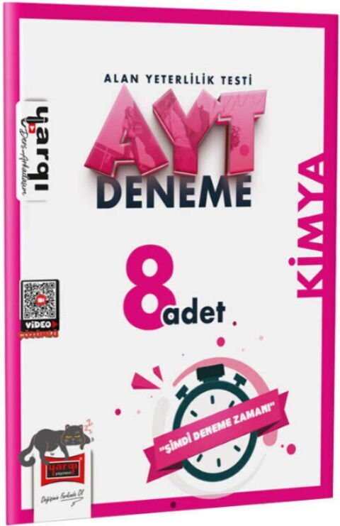 Yargı Yayınları AYT Kimya 8 Deneme