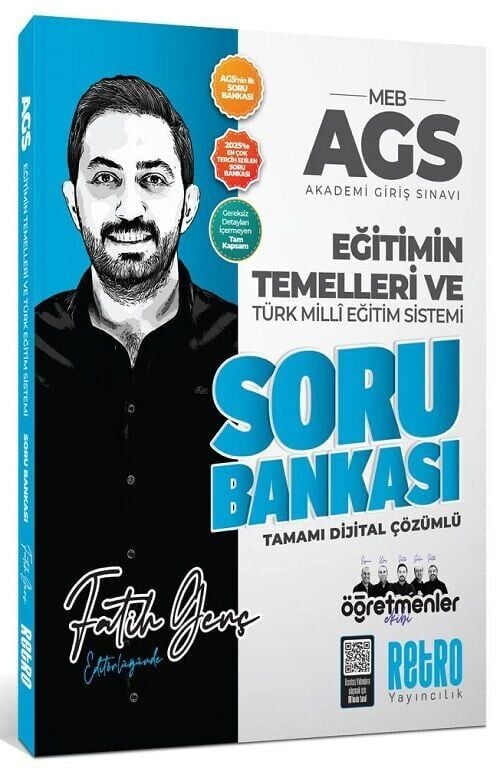 Retro 2026 MEB-AGS Eğitimin Temelleri ve Türk Milli Eğitim Sistemi Öğretmenler Ekibi Soru Bankası Çözümlü - Fatih Genç Retro Yayıncılık