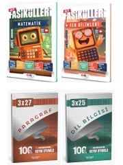 Ulti + Anla Kazan 2026 LGS Matematik Fen Fasikülleri + Anla Kazan Deneme 4 lü Set