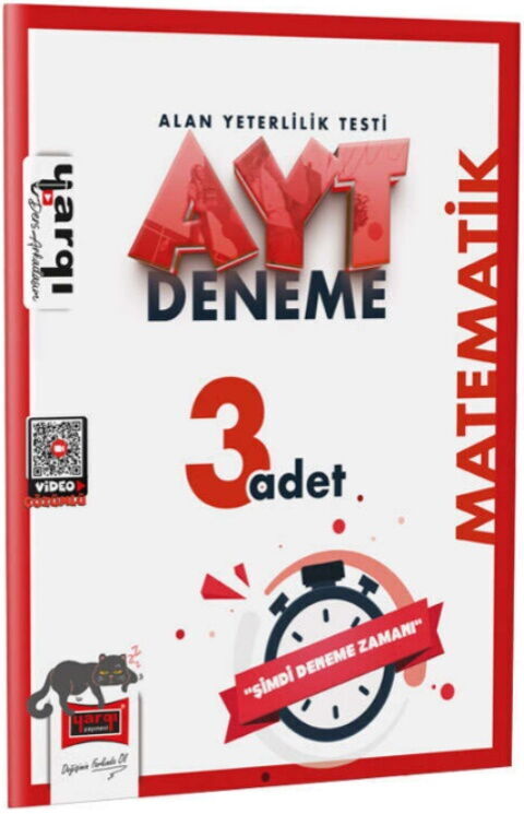 Yargı YKS AYT Matematik 3 Deneme Çözümlü