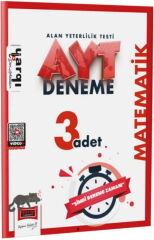 Yargı YKS AYT Matematik 3 Deneme Çözümlü