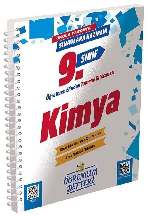 Murat 9. Sınıf Kimya Öğrencim Defteri Murat Yayınları