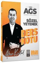 Retro 2026 MEB-AGS Sözel Yetenek Ders Notu - Aker Kartal Retro Yayıncılık