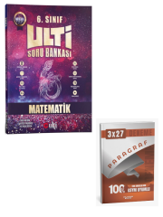 Ulti 2027 6. Sınıf Matematik Soru Bankası+ EVP Akademi Paragraf