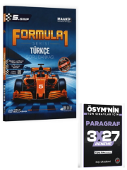 SonViraj 2027  5. Sınıf Türkçe Formula-1 Maarif Soru Bankası+ EVP Akademi Paragraf