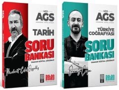 Retro 2026 MEB-AGS Tarih + Türkiye Coğrafyası Soru Bankası 2 li Set Retro Yayıncılık