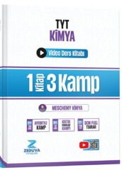 Zeduva Yayınları Meschemy Kimya TYT Kimya 1 Kitap 3 Kamp Video Ders Kitabı