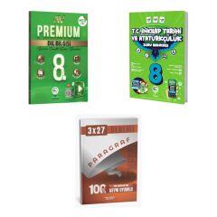 2027 Av 8. Sınıf Türkçe Dil Bilgisi Premium Beceri Temelli + İnkılap Tarihi ve Atatürkçülük Soru 3'lü Set
