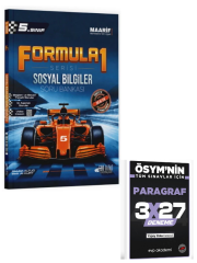 SonViraj 2027 5. Sınıf Sosyal Bilgiler Formula-1 Maarif Soru Bankası+ EVP Akademi Paragraf