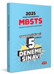 Data 2025 Diyanet İşleri Başkanlığı MBSTS Tamamı Çözümlü 5 Fasikül Deneme Data Yayınları