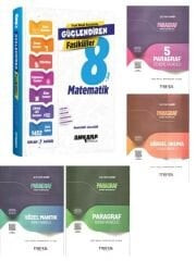 Marka Yayınları LGS Paragraf 4lü Fasikül ve Ankara LGS Matematik Güçlendiren Fasikül Seti