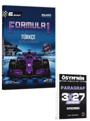 SonViraj 2027 6. Sınıf Türkçe Formula-1 Maarif Soru Bankası+ EVP Akademi Paragraf