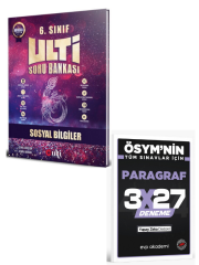 Ulti 2027 6. Sınıf Sosyal Bilgiler Soru Bankası+ EVP Akademi Paragraf