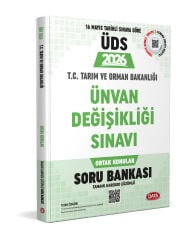 Data 2026 T.C. Tarım ve Orman Bakanlığı Ünvan Değişikliği Sınavı Ortak Konular Soru Bankası Data