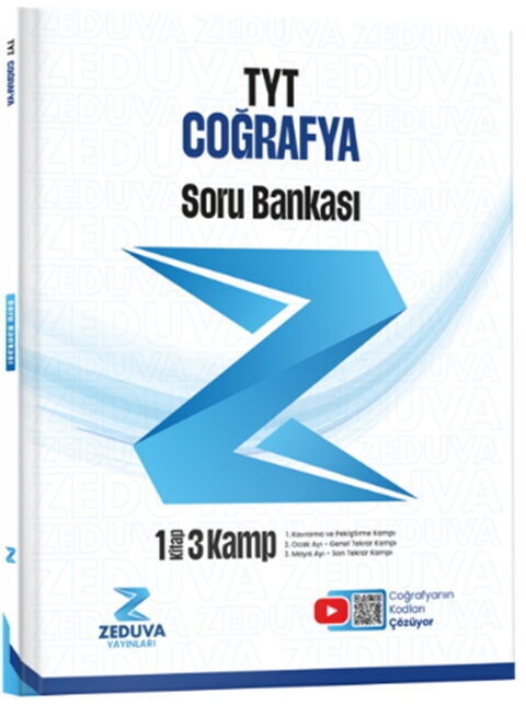 Zeduva Yayınları Coğrafyanın Kodları TYT Coğrafya 1 Kitap 3 Kamp Soru Bankası