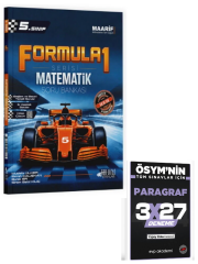 SonViraj 2027 5. Sınıf Matematik Formula-1 Maarif Soru Bankası+ EVP Akademi Paragraf