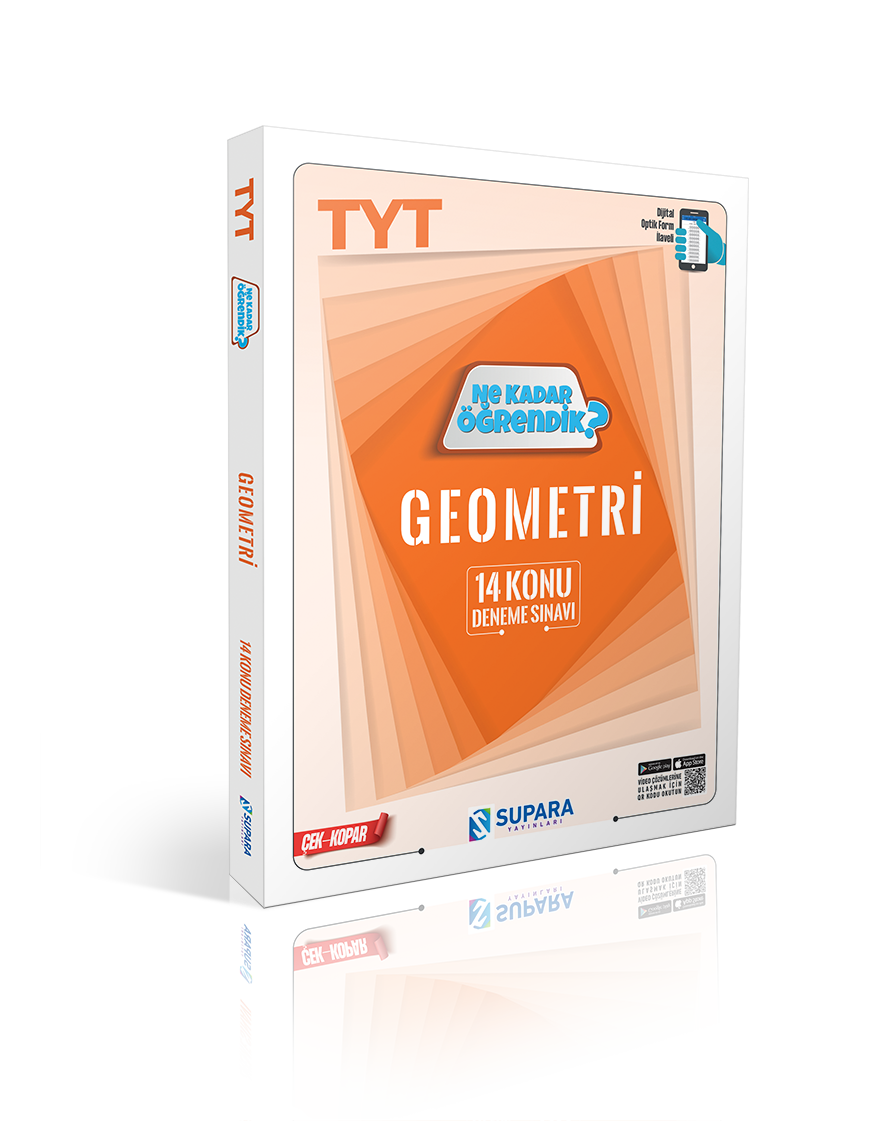 Supara TYT Geometri Konu Denemeleri Ne Kadar Öğrendik Supara Yayınları