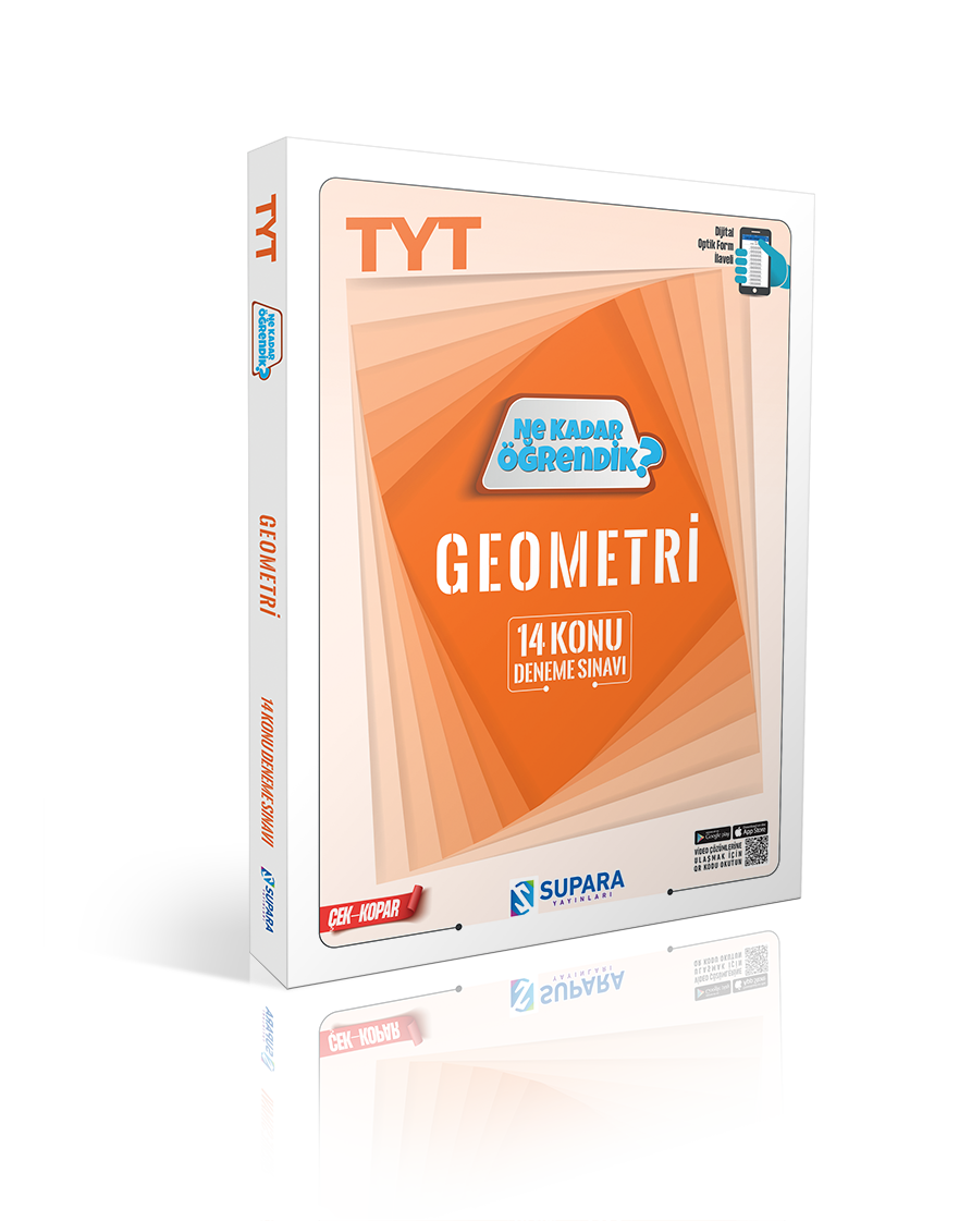 Supara TYT Geometri Konu Denemeleri Ne Kadar Öğrendik Supara Yayınları