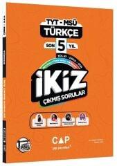 Çap Yayınları TYT MSÜ Türkçe Ders Platosu Son 5 Yıl İkiz Çıkmış Sorular