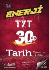Palme Yayınları TYT Tarih Enerji 30 Deneme Sınavı