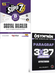 Nitelik 2027 7. Sınıf Sosyal Bilgiler Süper B Başarı Maarif Modeli Soru Kitabı+ EVP Akademi Paragraf