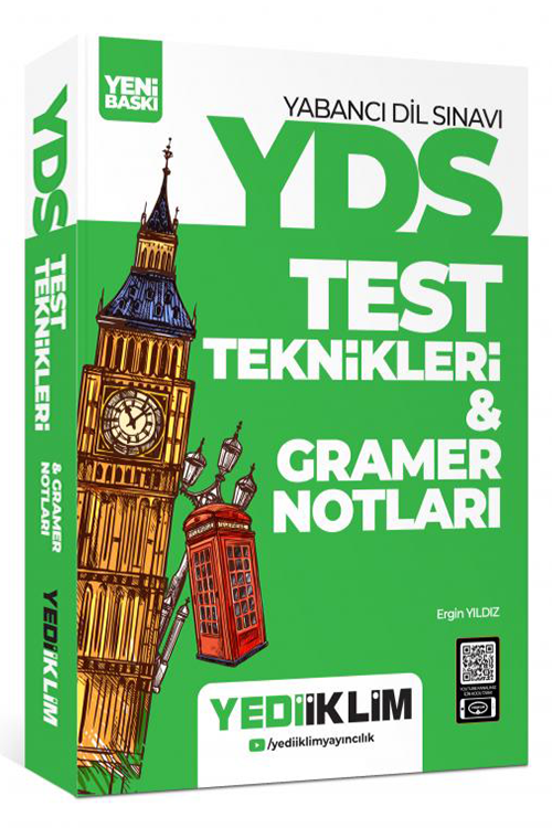 YDS - YÖKDİL Test Teknikleri ve Gramer Notları Yediiklim Yayınları