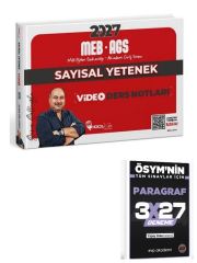 HocaKafası 2027 MEB-AGS Sayısal Yetenek Video Ders Notları+ EVP Akademi Paragraf