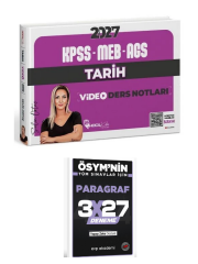 HocaKafası 2027 KPSS MEB-AGS Tarih Video Ders Notları+ EVP Akademi Paragraf