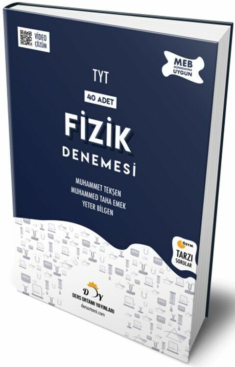 Ders Ortamı YKS TYT Fizik 40 Deneme Ders Ortamı Yayınları